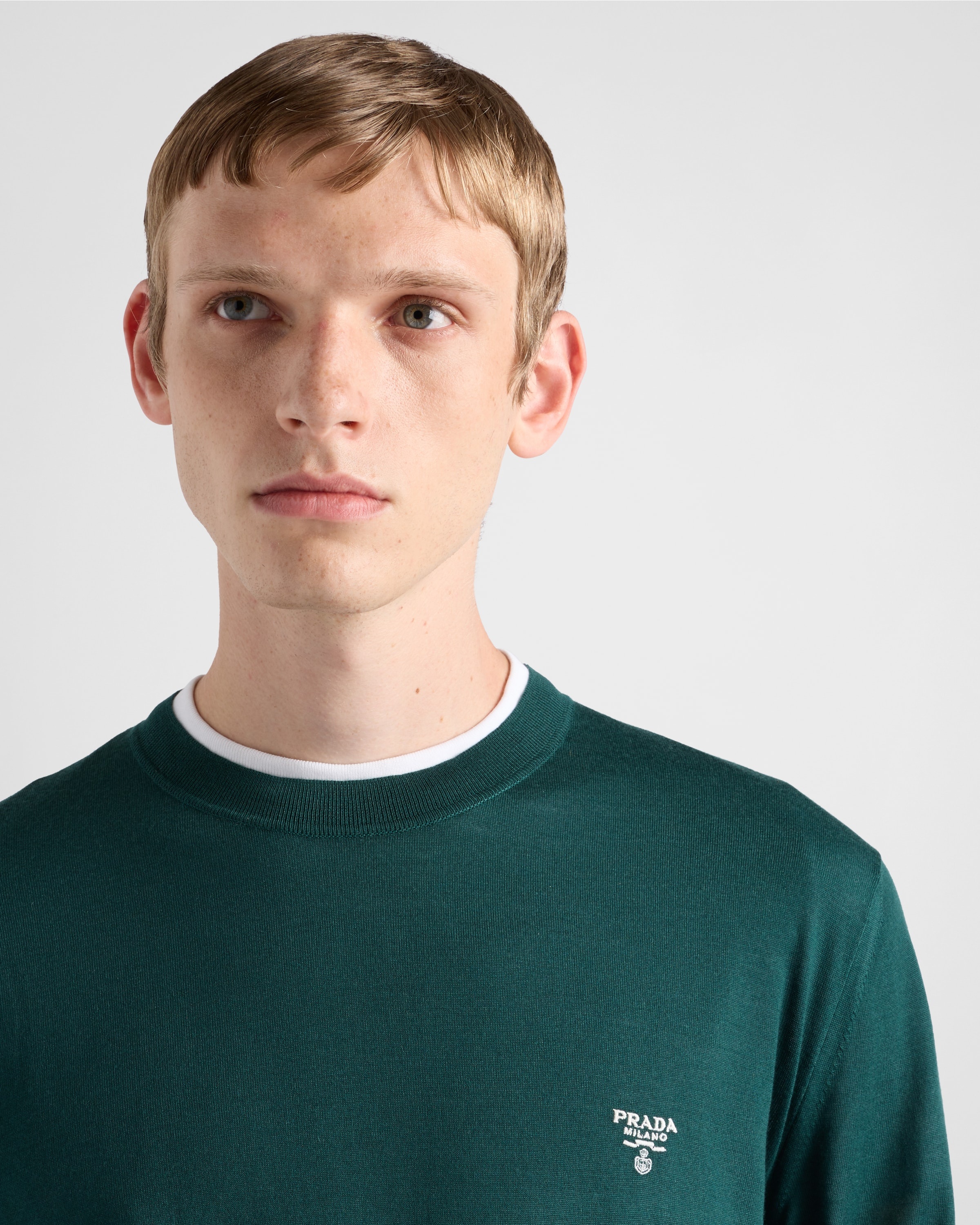 Superfine wool crew-neck sweater - 3