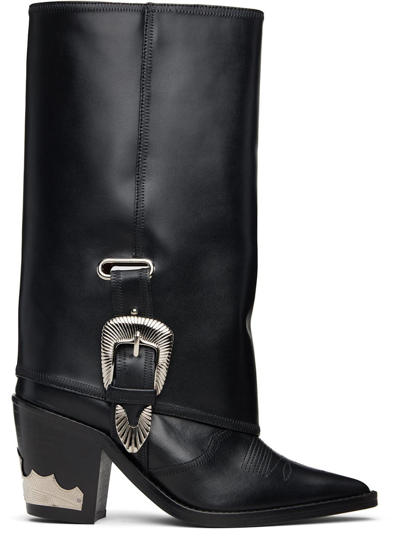 70mm buckle-detailed boots 1