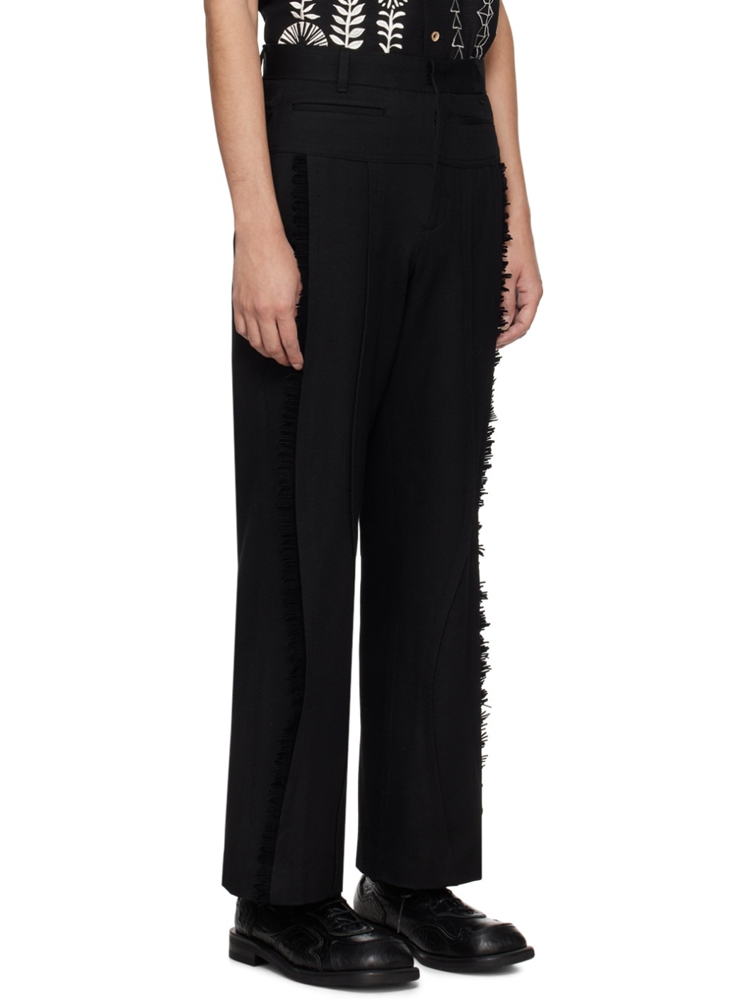 Black Hampton Trousers - 2