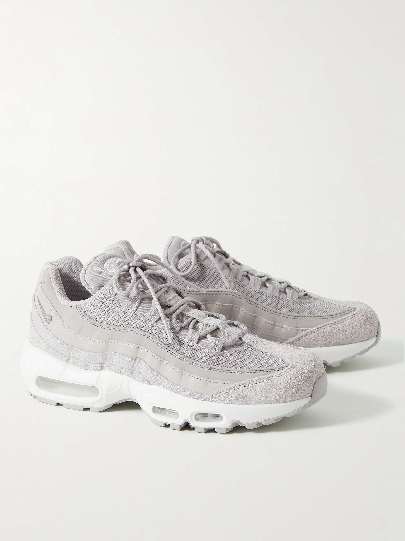 Air Max 95 Suede and Mesh Sneakers - 4