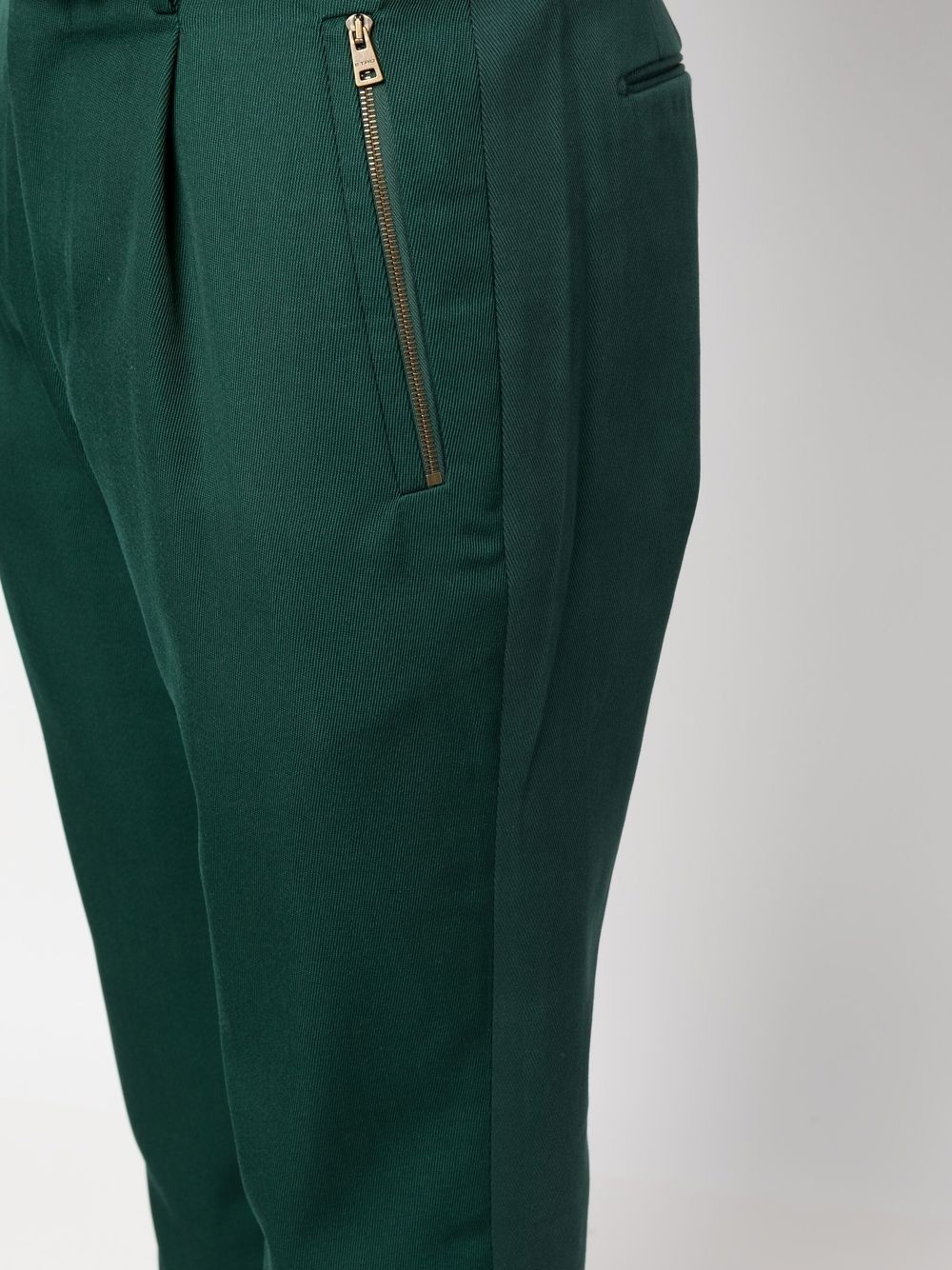 mid-rise tapered trousers - 5