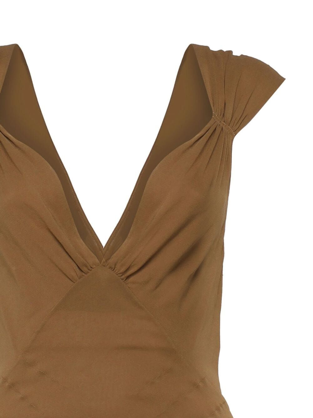 Saint Laurent Paris Women Body Incrociato Sul Retro Semitrasparente - 2