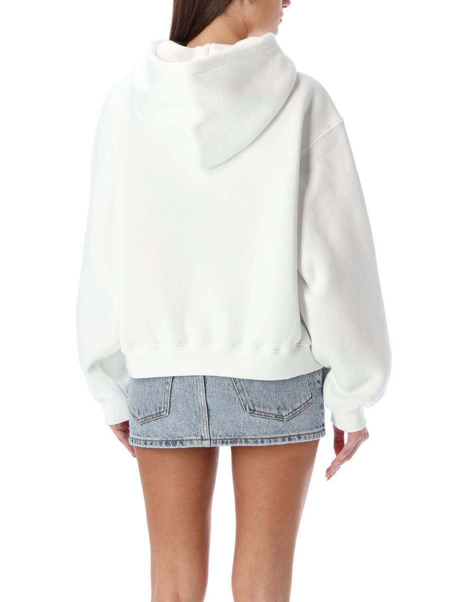 T BY ALEXANDER WANG PUFF LOGO HOODIE - 2