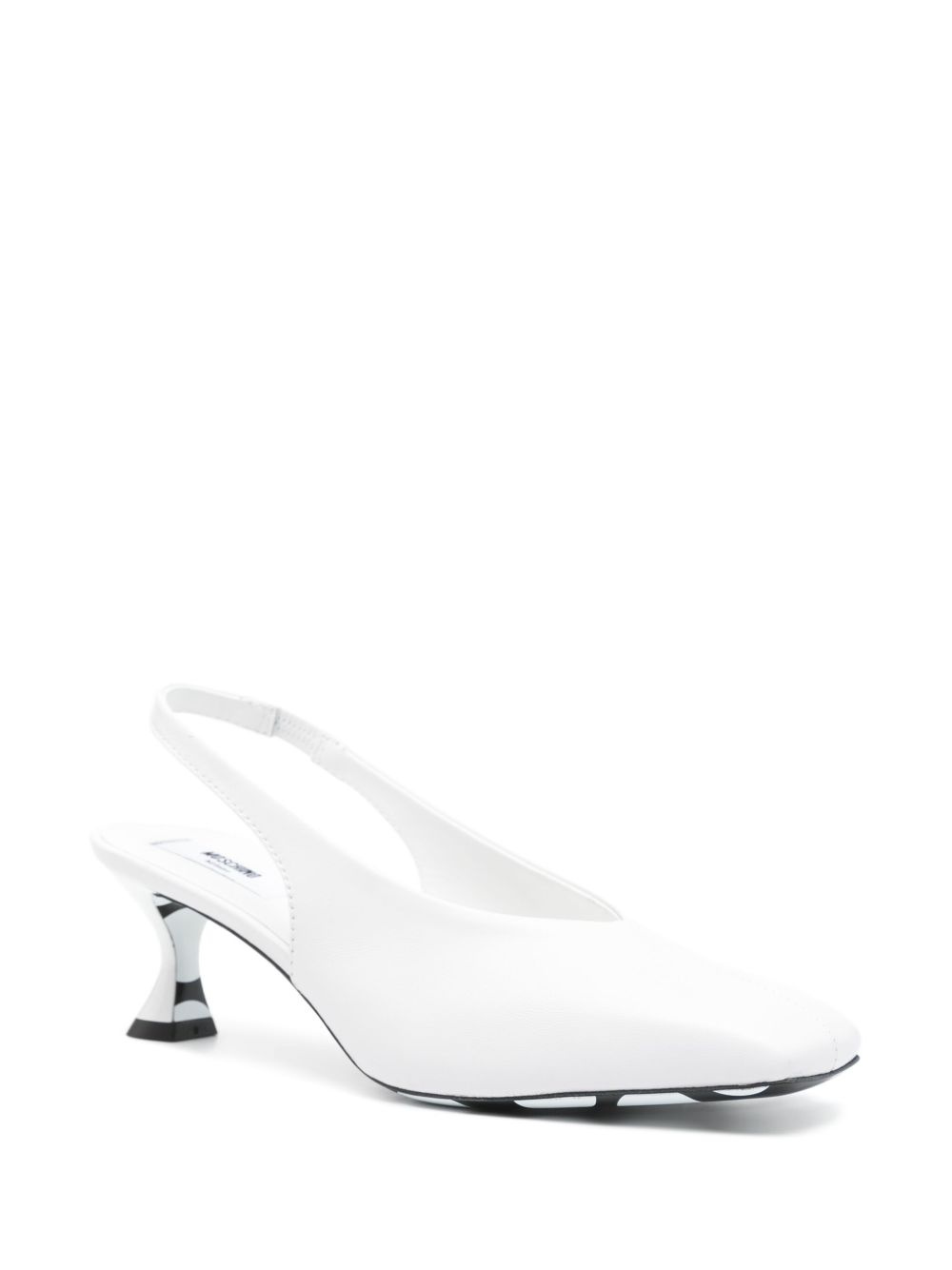 55mm leather pumps - 2