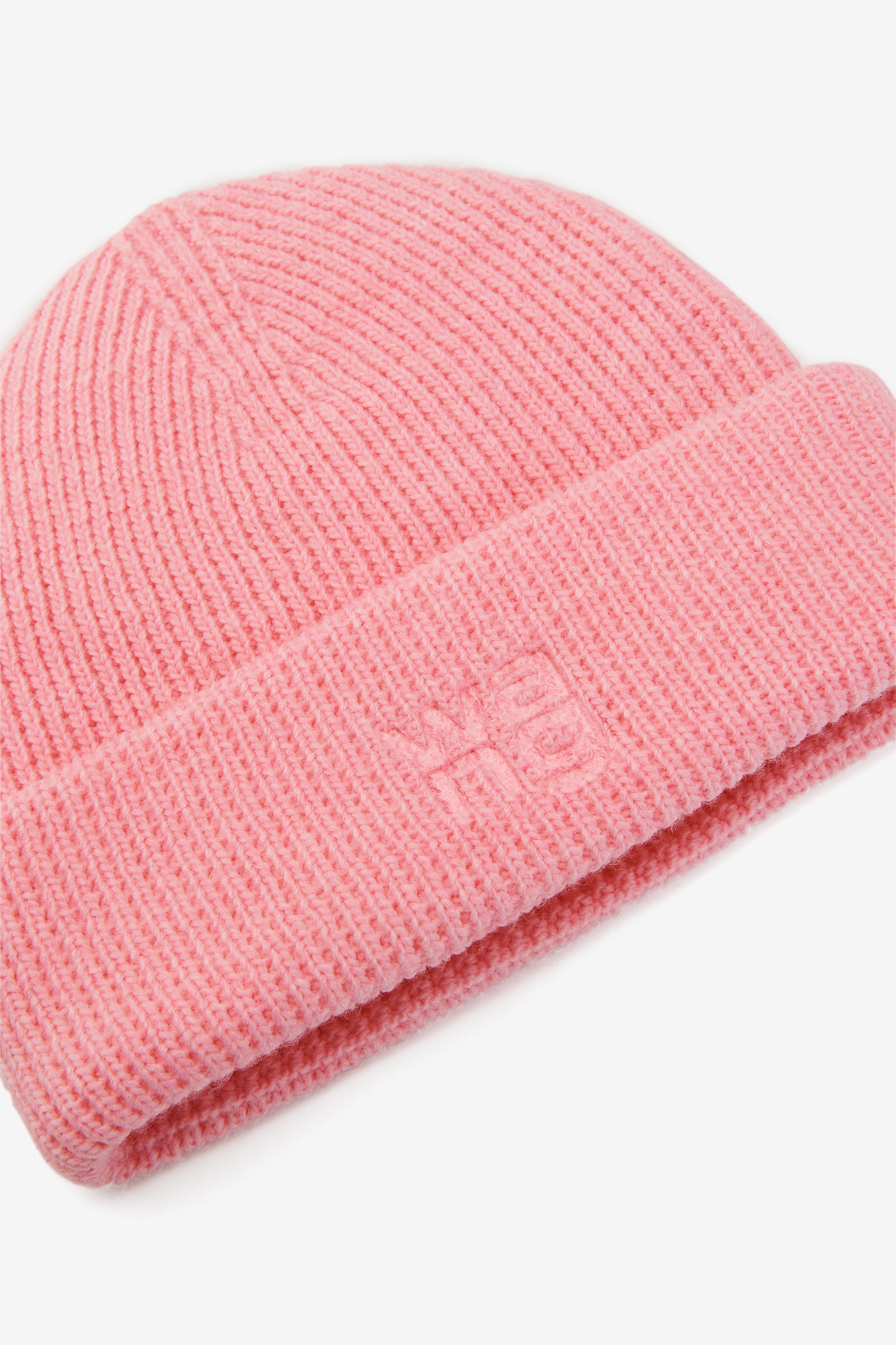 Logo beanie in compact deboss - 2