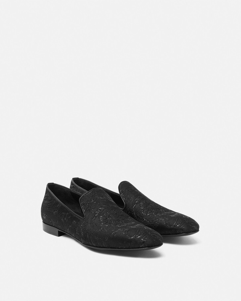 VERSACE Barocco Jacquard Slippers outlook