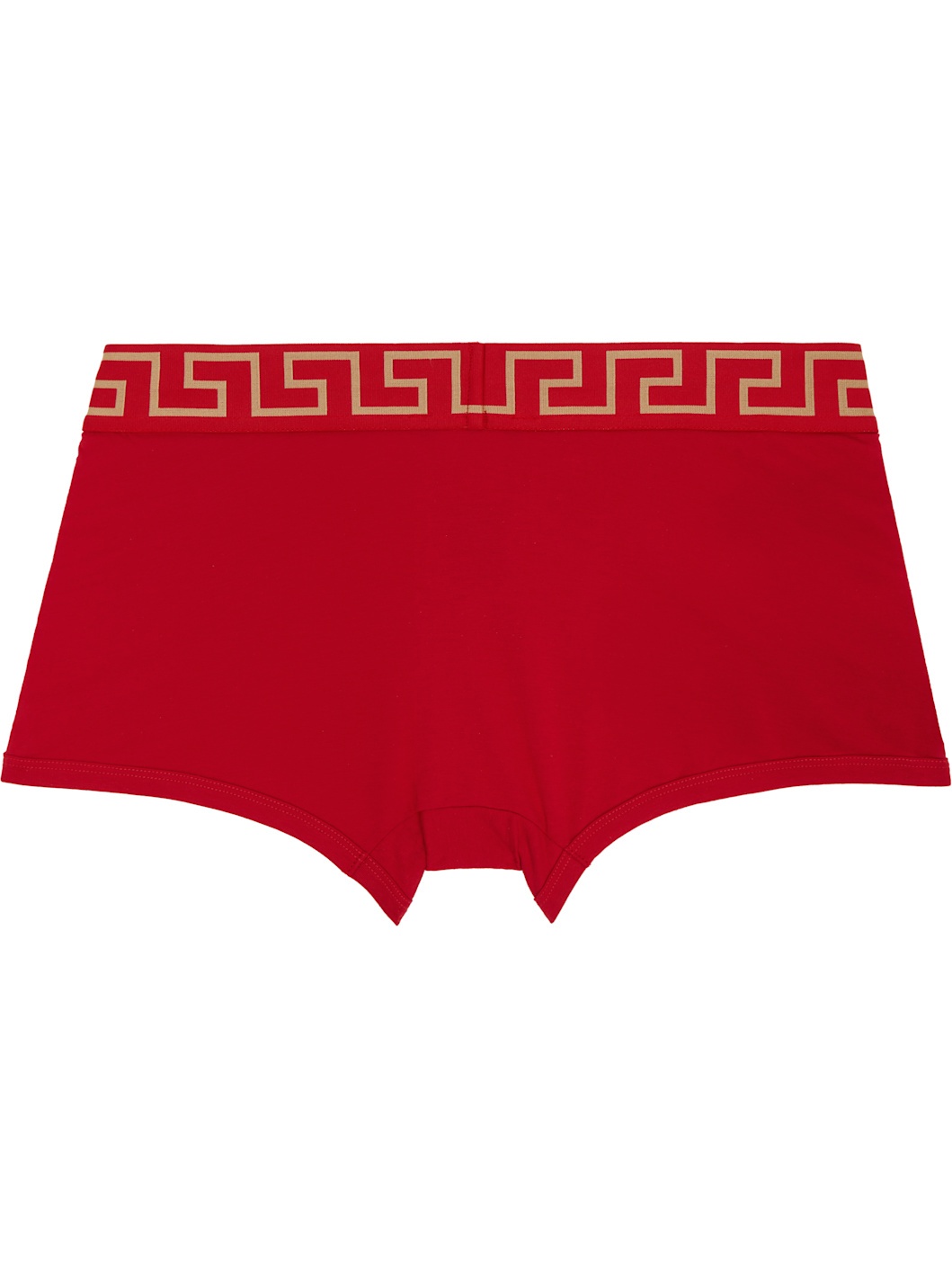 Red Greca Border Boxer Briefs - 2