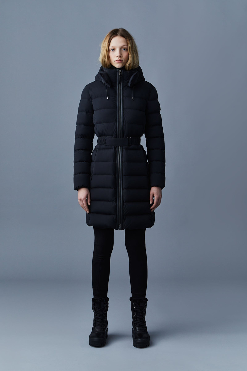 MACKAGE ASHLEY stretch light down with removable hood outlook
