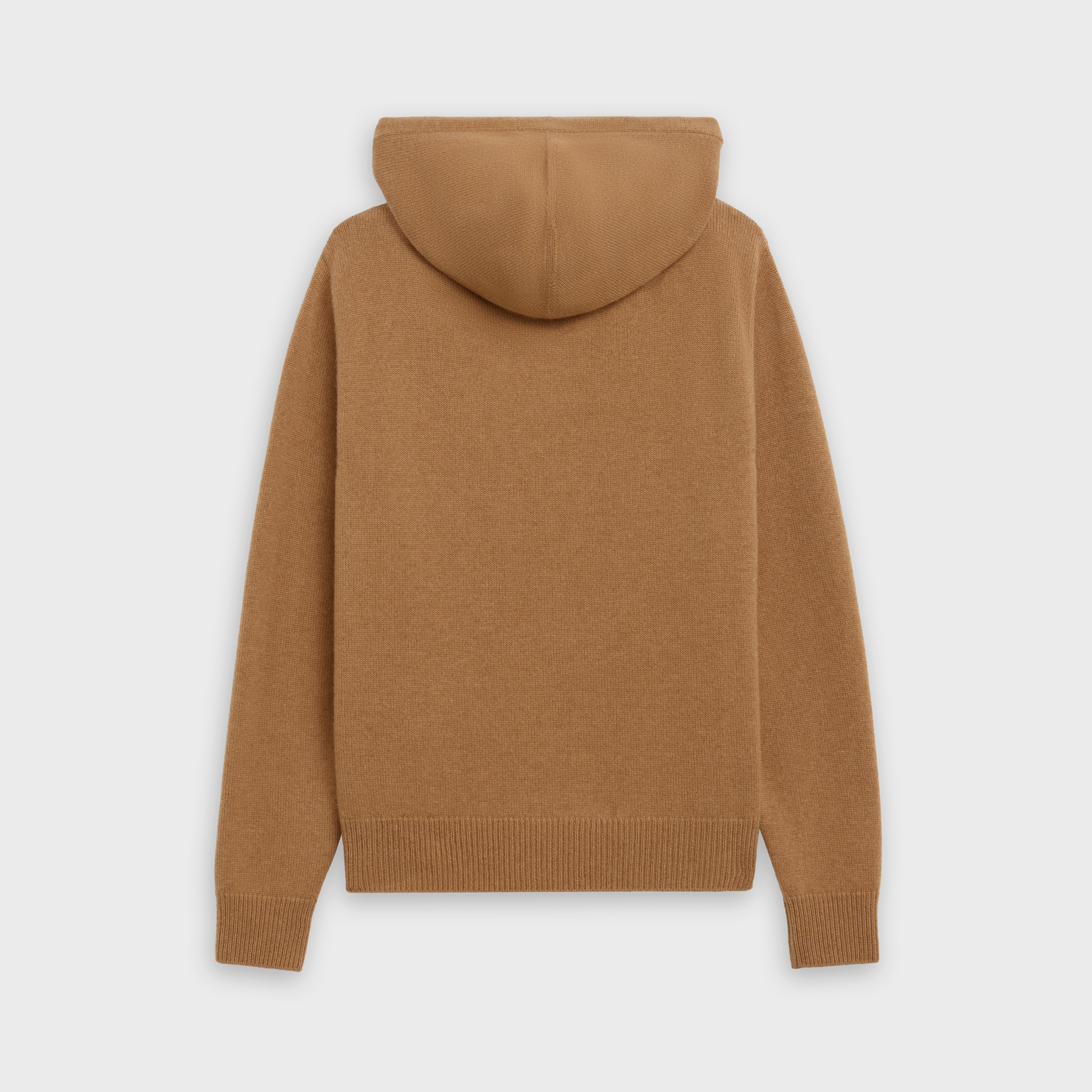 SWEATER WITH HOOD IN ICONIC CASHMERE - 2