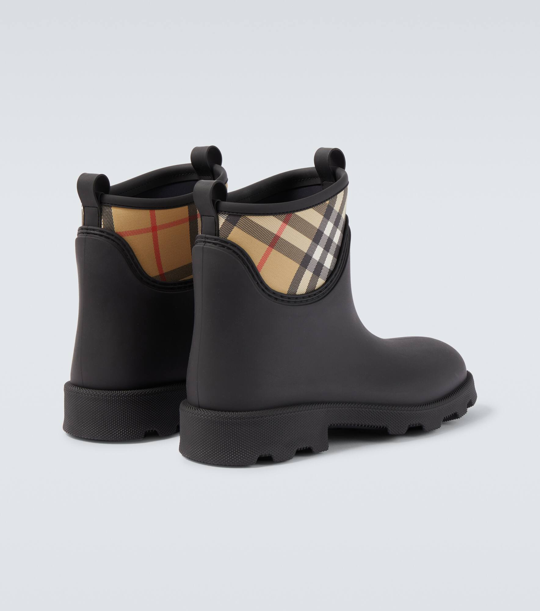 Burberry Check rain boots - 6
