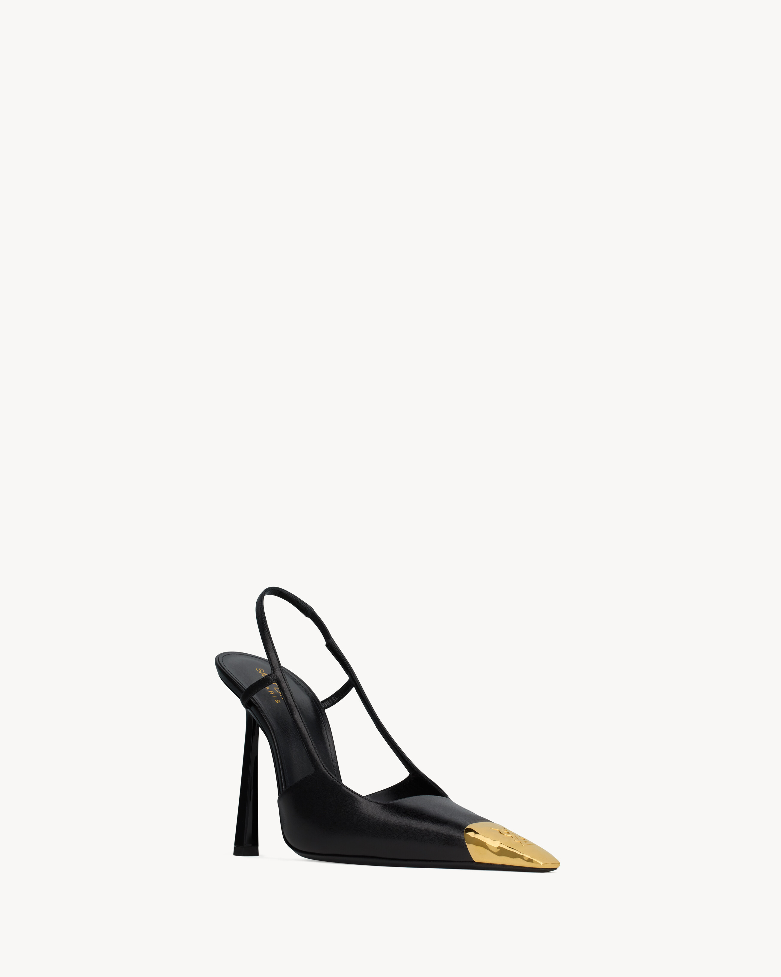 JEANNE SLINGBACK PUMPS IN SMOOTH LEATHER - 3