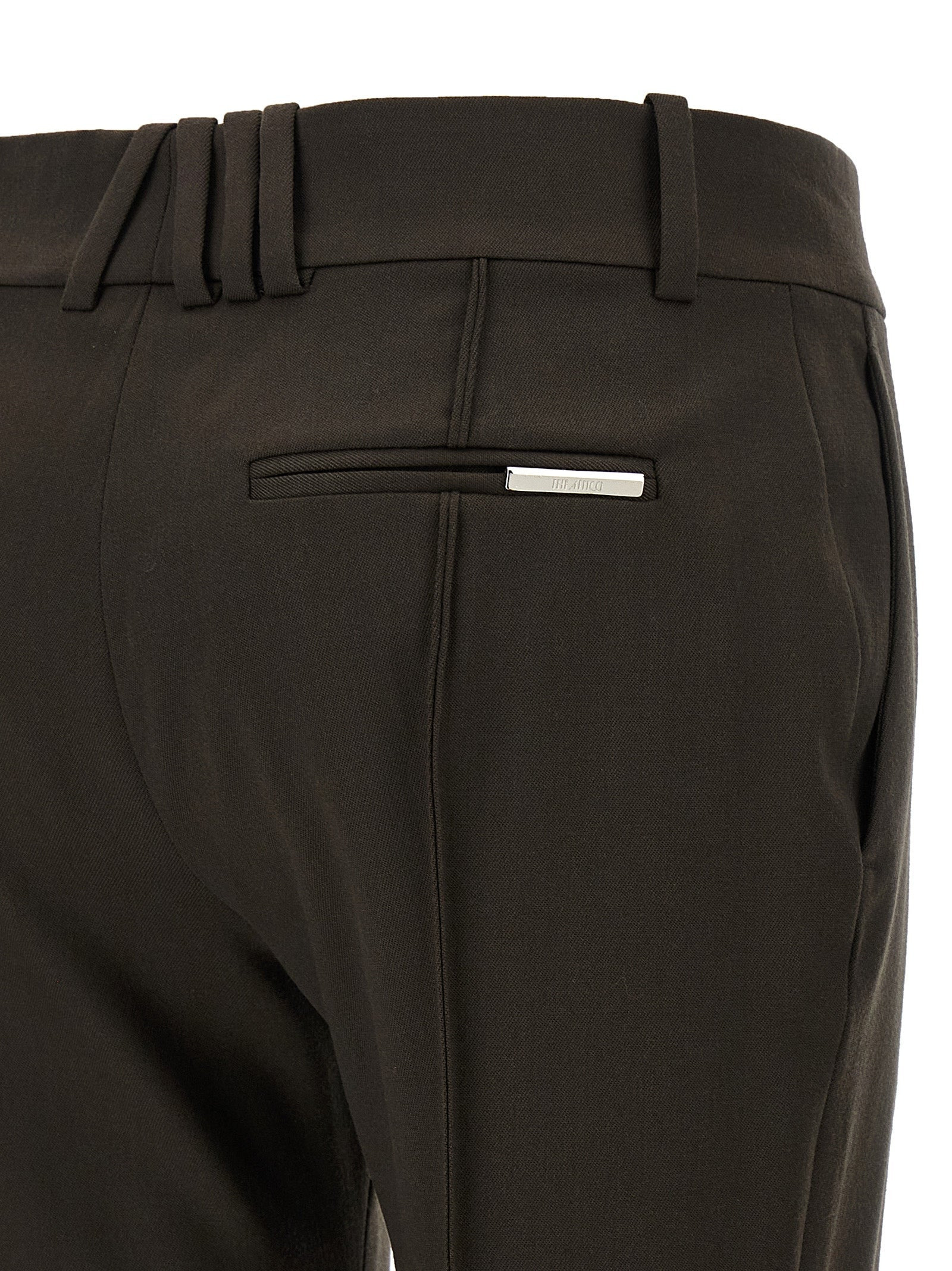 The Attico Women Flared Pants - 4