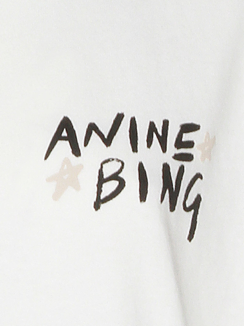 Anine Bing Rear-lettering T-shirt 3