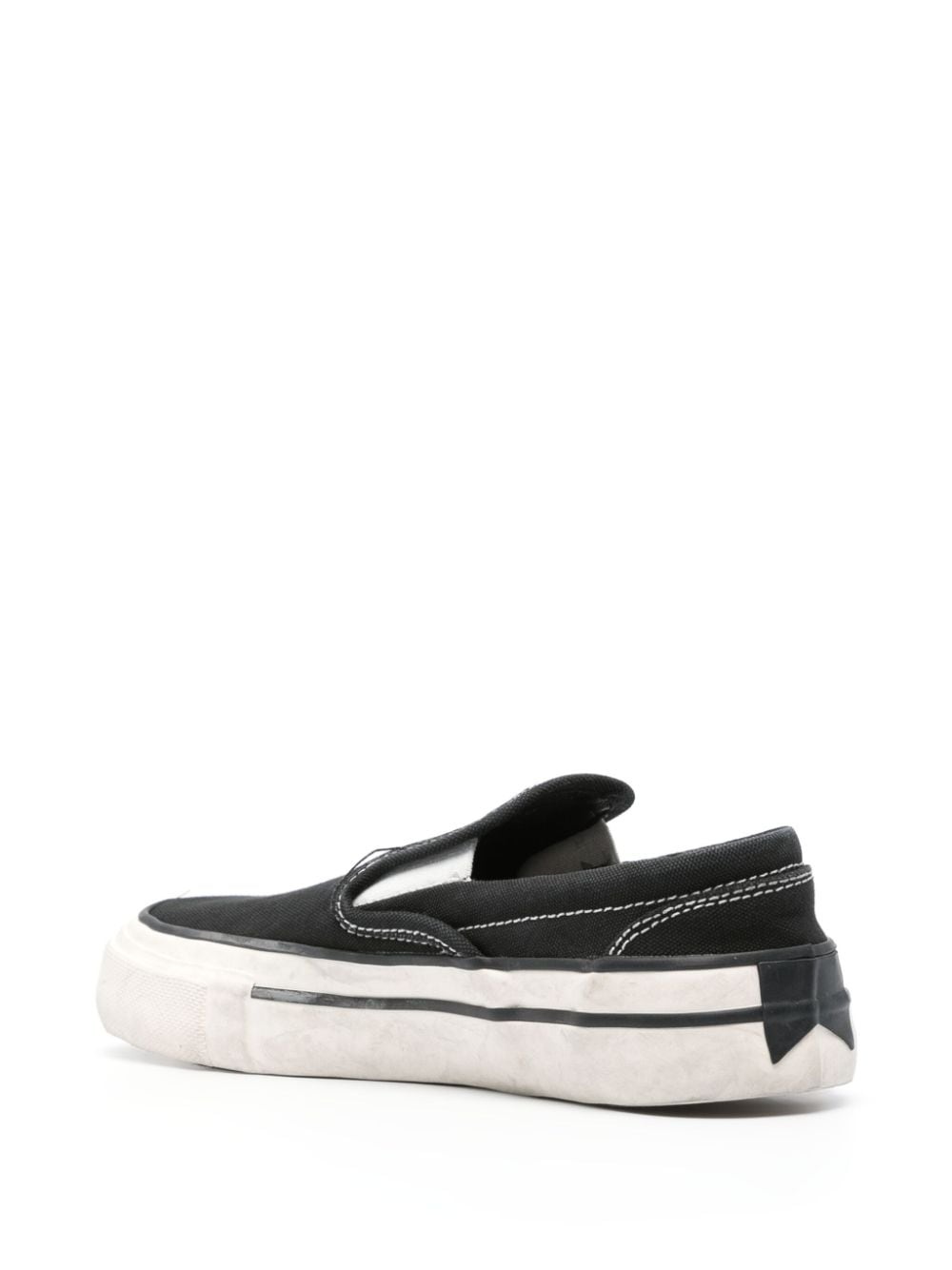 canvas slip-on sneakers - 3