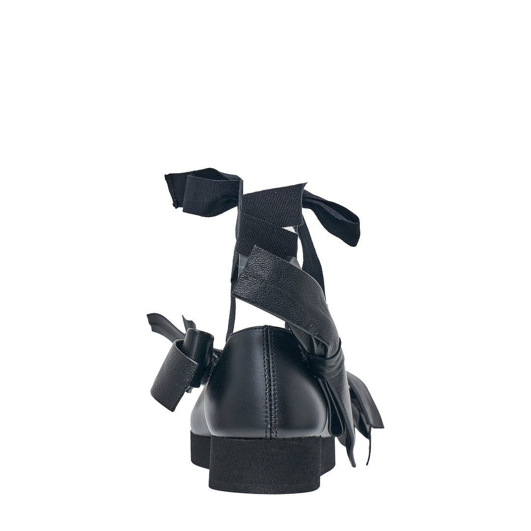 Comme Des Garcons X Phileo Bows Ballerina Flats - 3