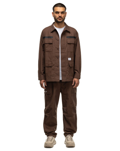 WTAPS MILT9601 / Trousers / Cotton. Ripstop. Identity Brown outlook