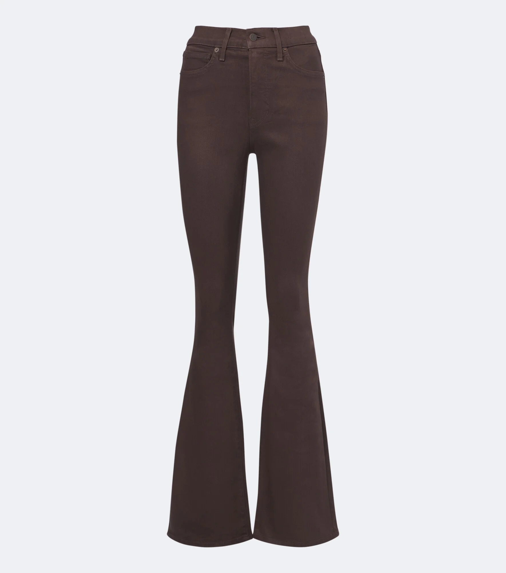 Beverly coated flared jeans - 1