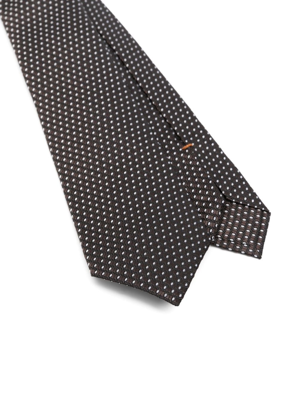 geometric-jacquard tie - 2