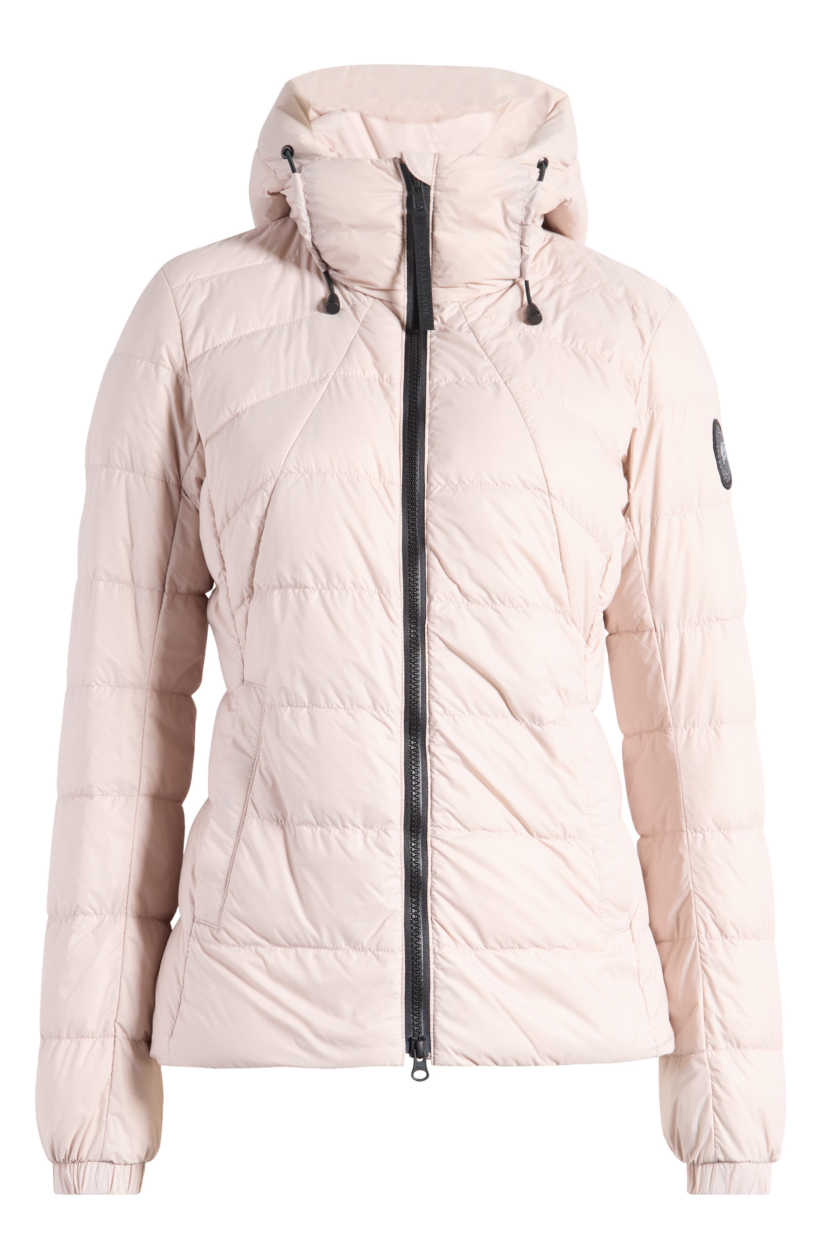 Canada Goose Abbott Hooded 750 Fill Power Down Jacket in Lucent Rose at Nordstrom - 6