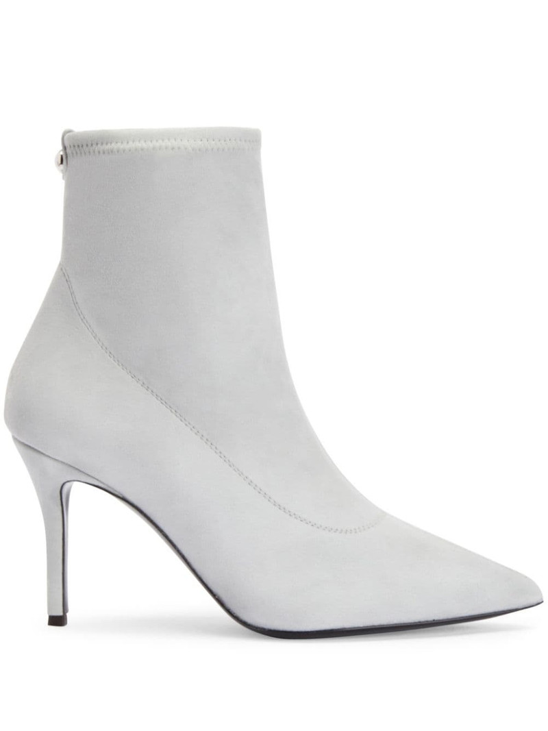 Mirea 90mm suede ankle boots 1