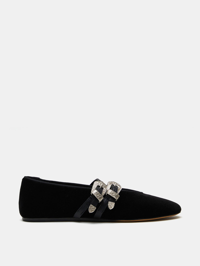 Claudia Slipper / Black Velvet 1