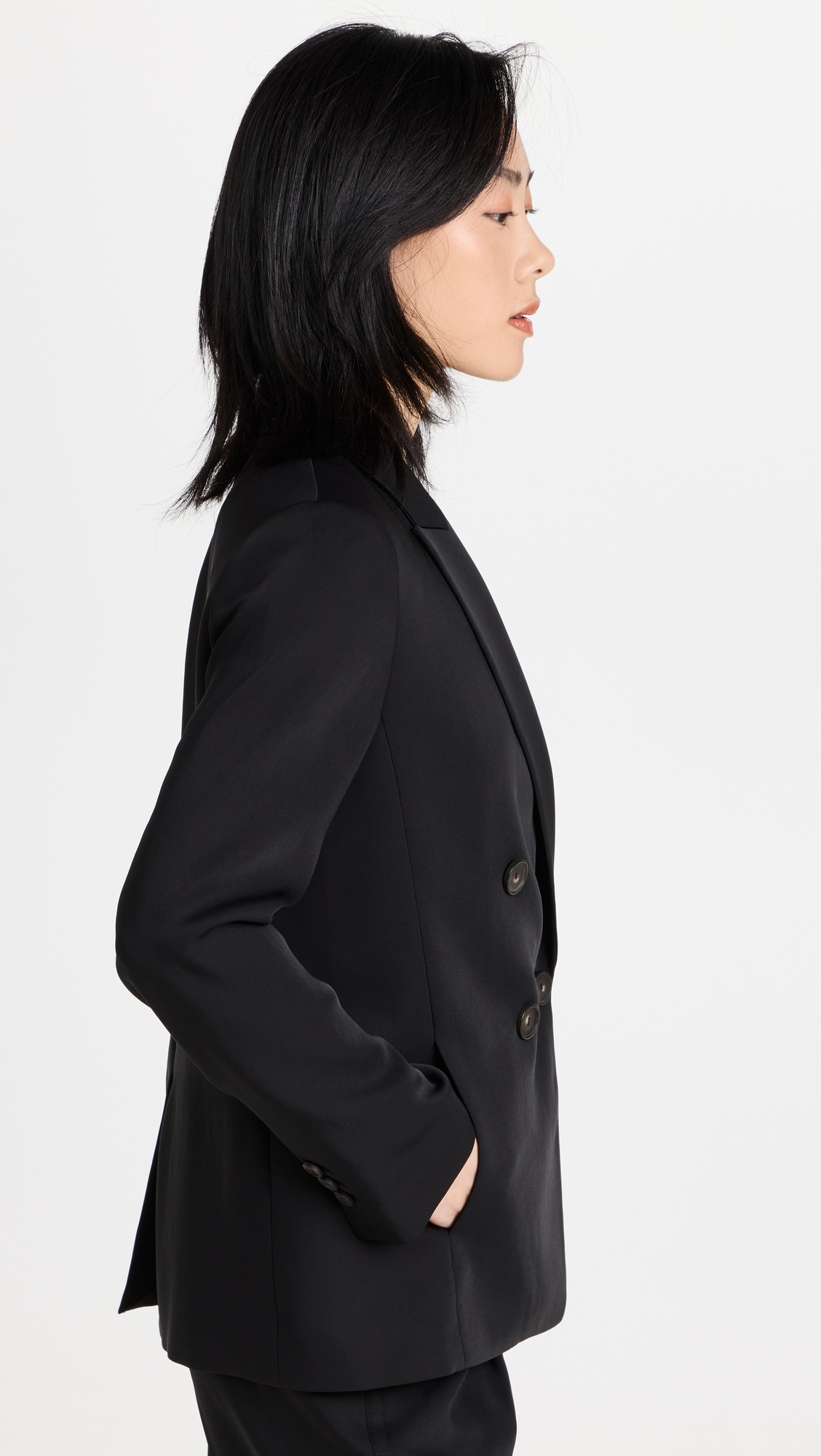 Crepe Suiting Blazer - 3