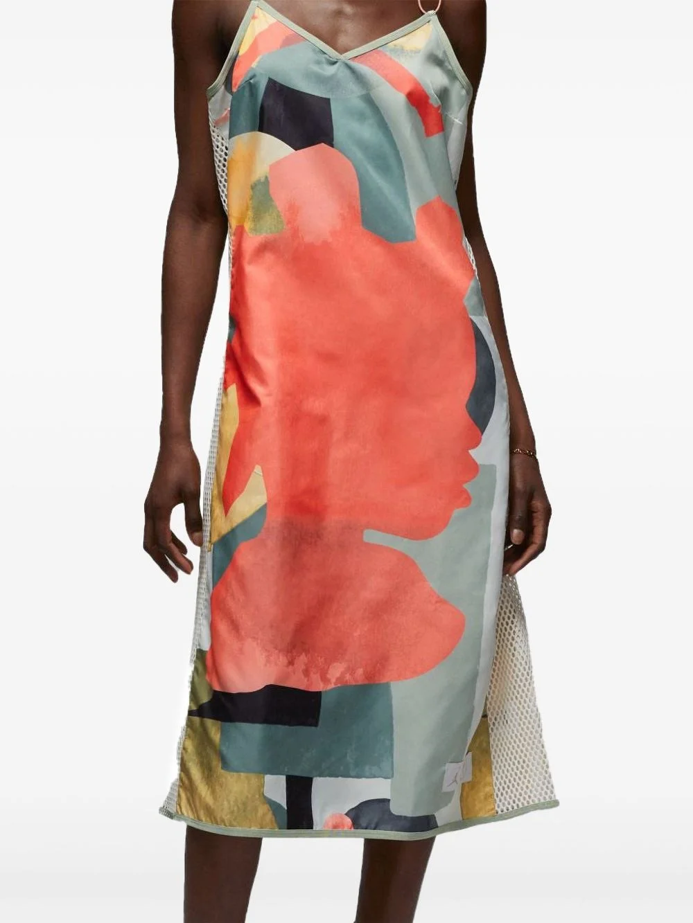 x Bephies Beauty Supply "Orange" slip dress - 1