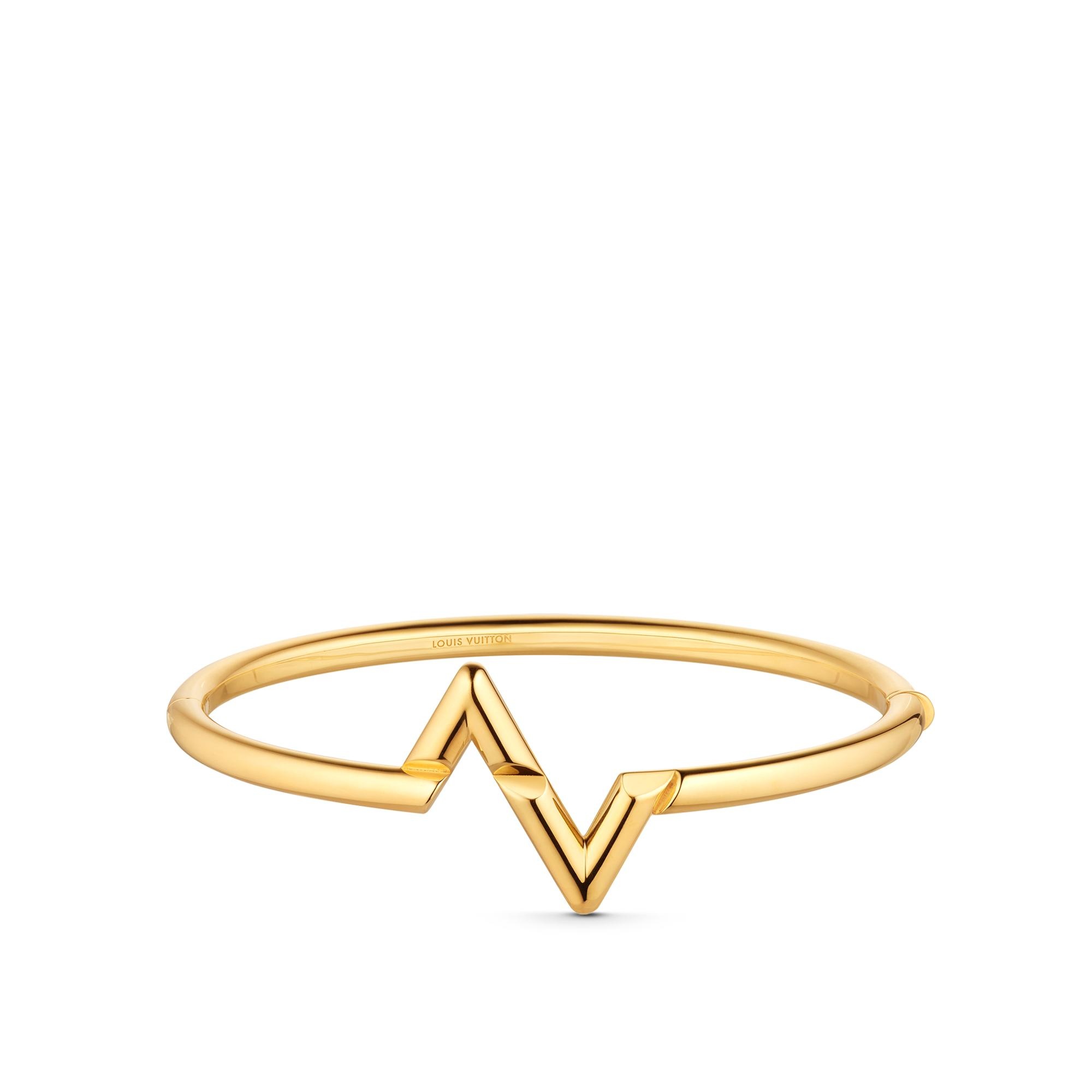 LV Volt Upside Down Bracelet, Yellow Gold - 3