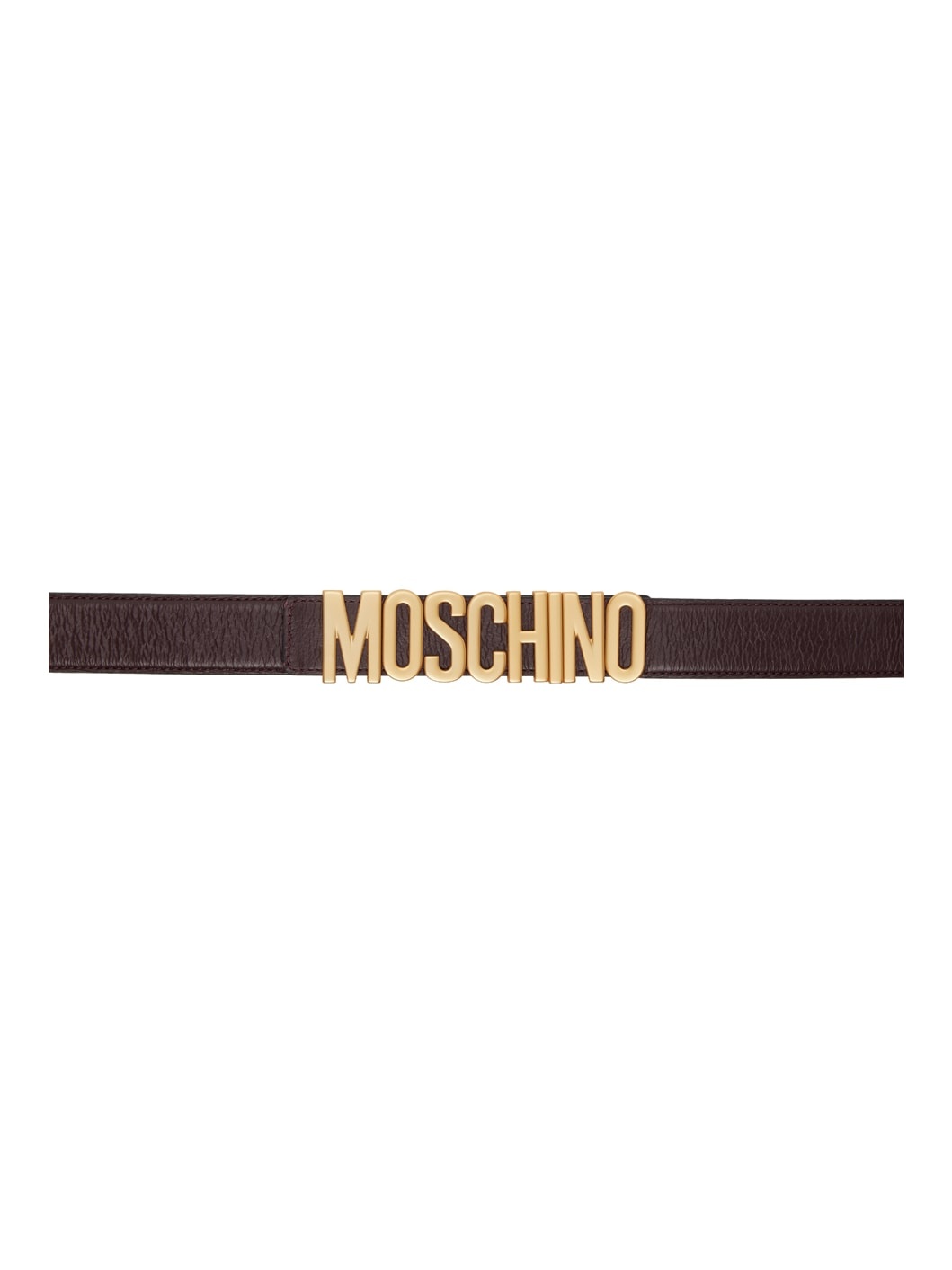 Burgundy Logo Belt - 1