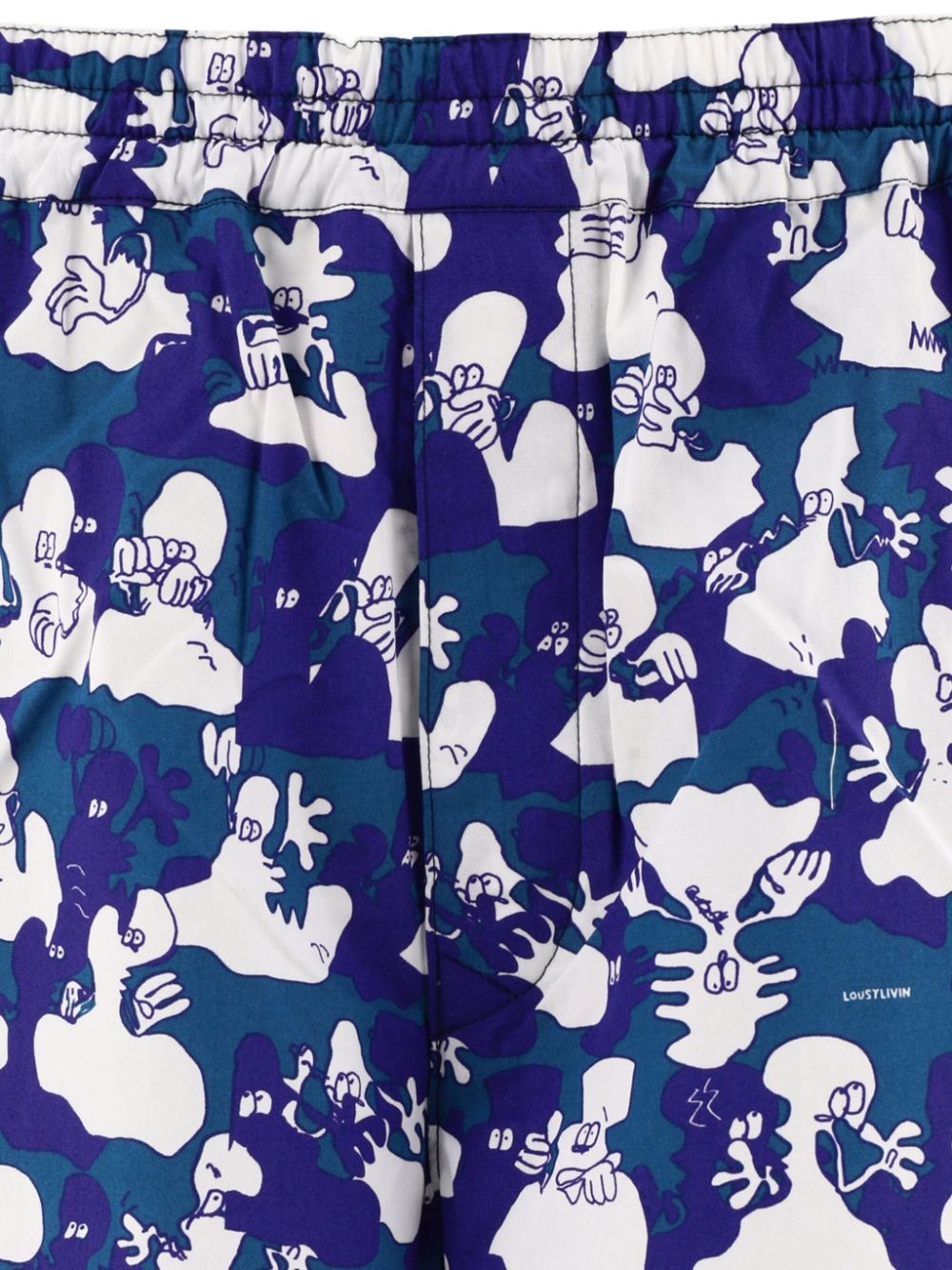 x Lousy Livin cartoon-print shorts - 3