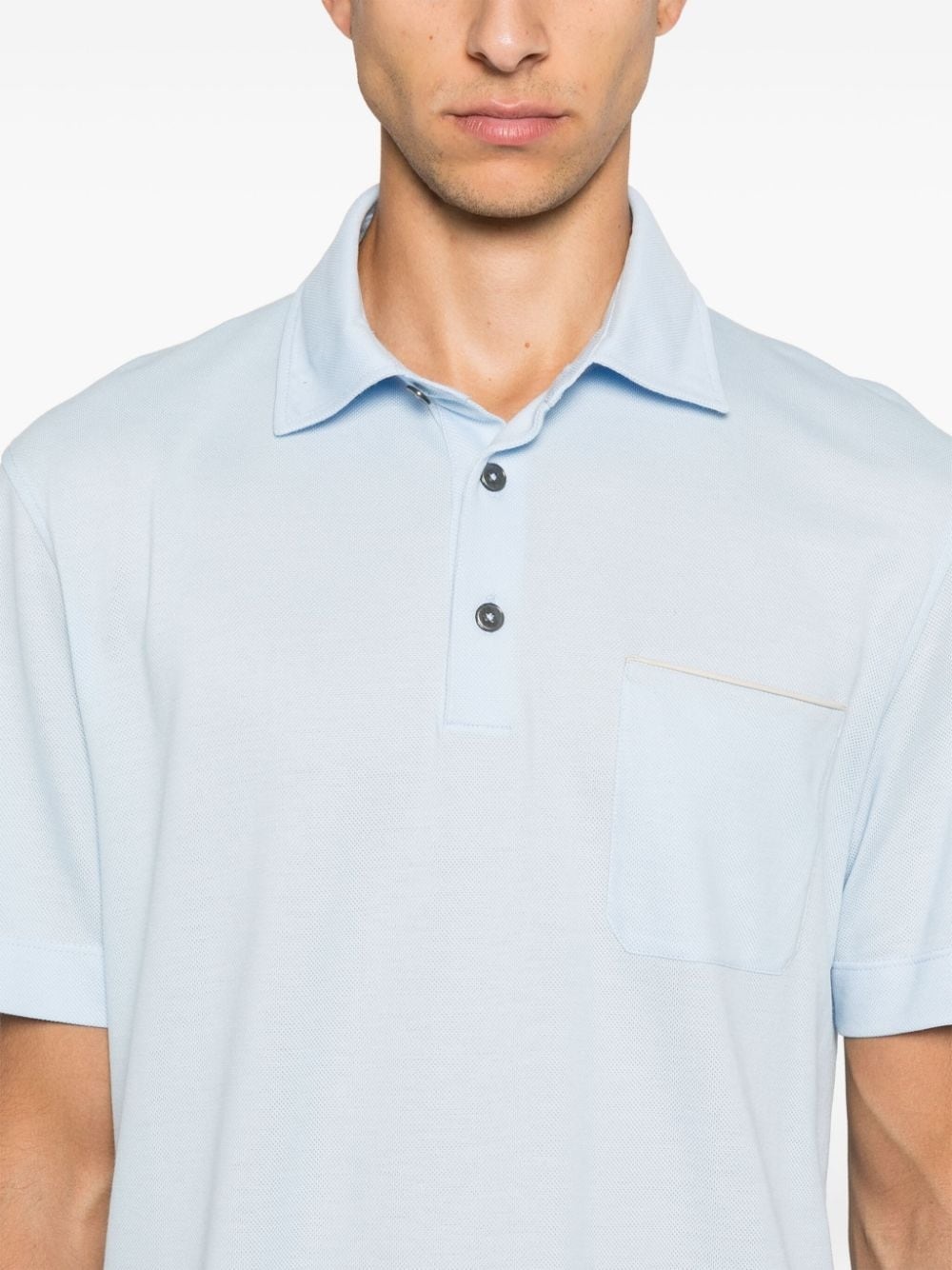 cotton polo shirt - 4