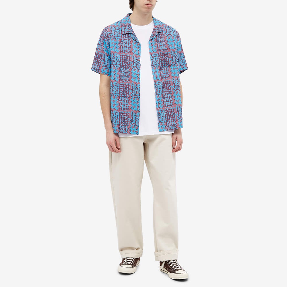 Stussy Hand Drawn Houndstooth Shirt - 7