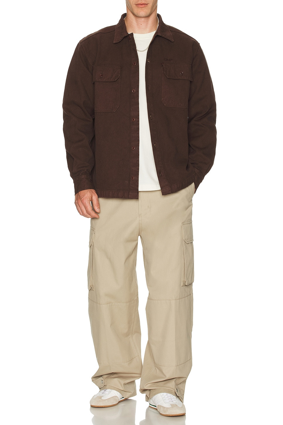 Canvas Work Overshirt Woven - 5
