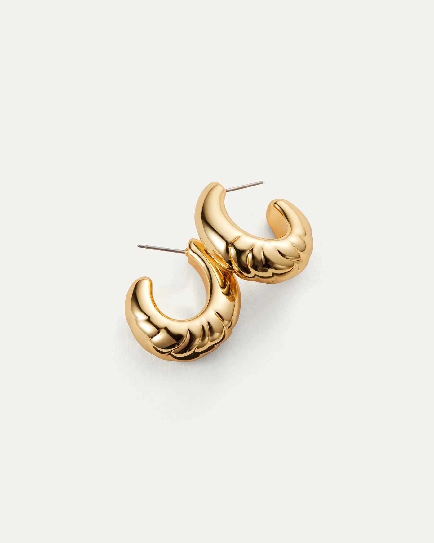 Slim Nelle Hoop Earrings - 1