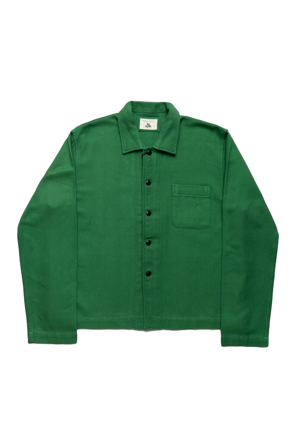 Shirt Jacket (Blue in Green Fit) - Green - 1