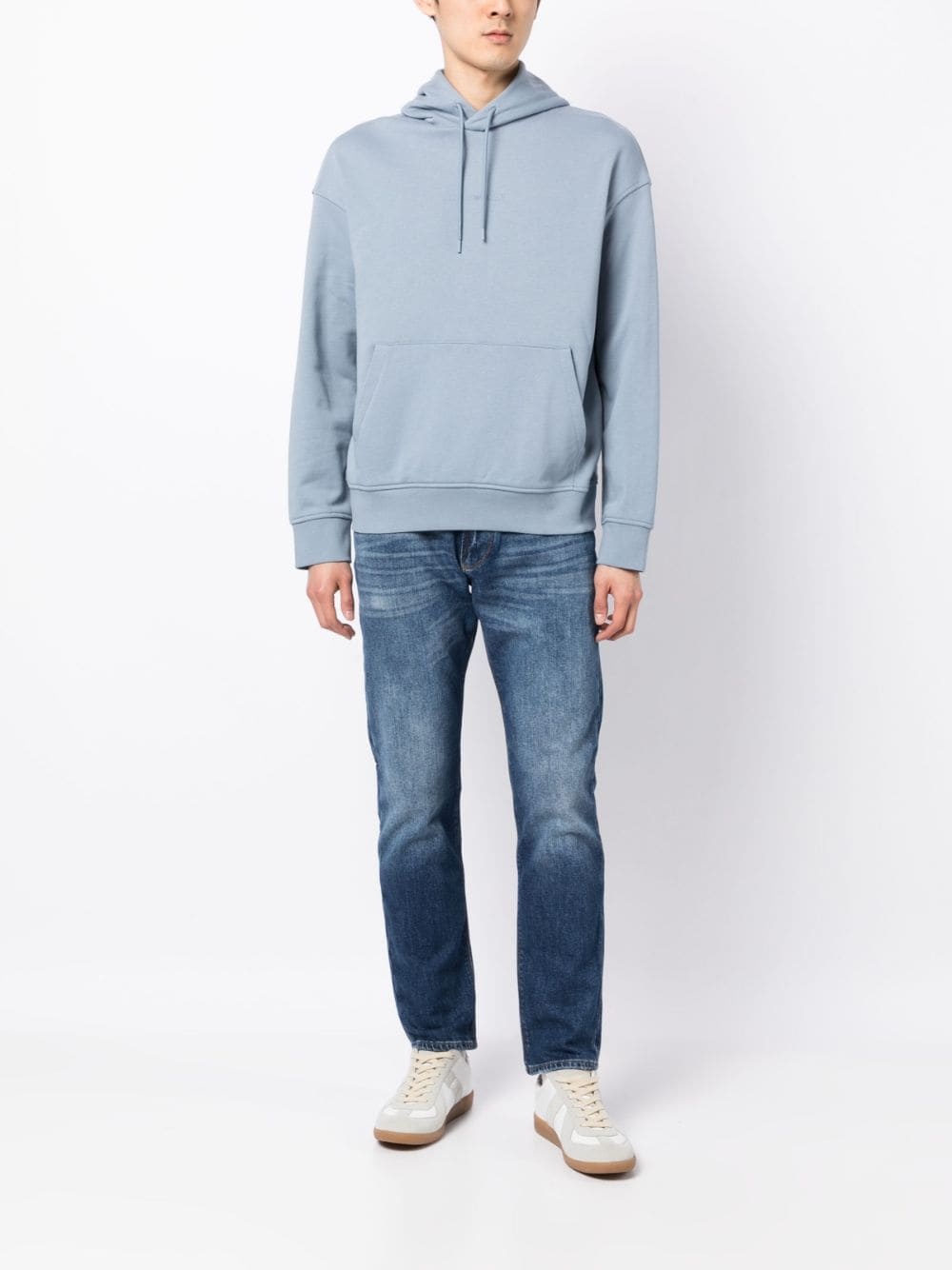 low-rise straight jeans - 2