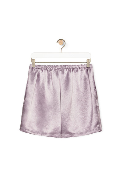 Loewe Shorts in technical satin outlook