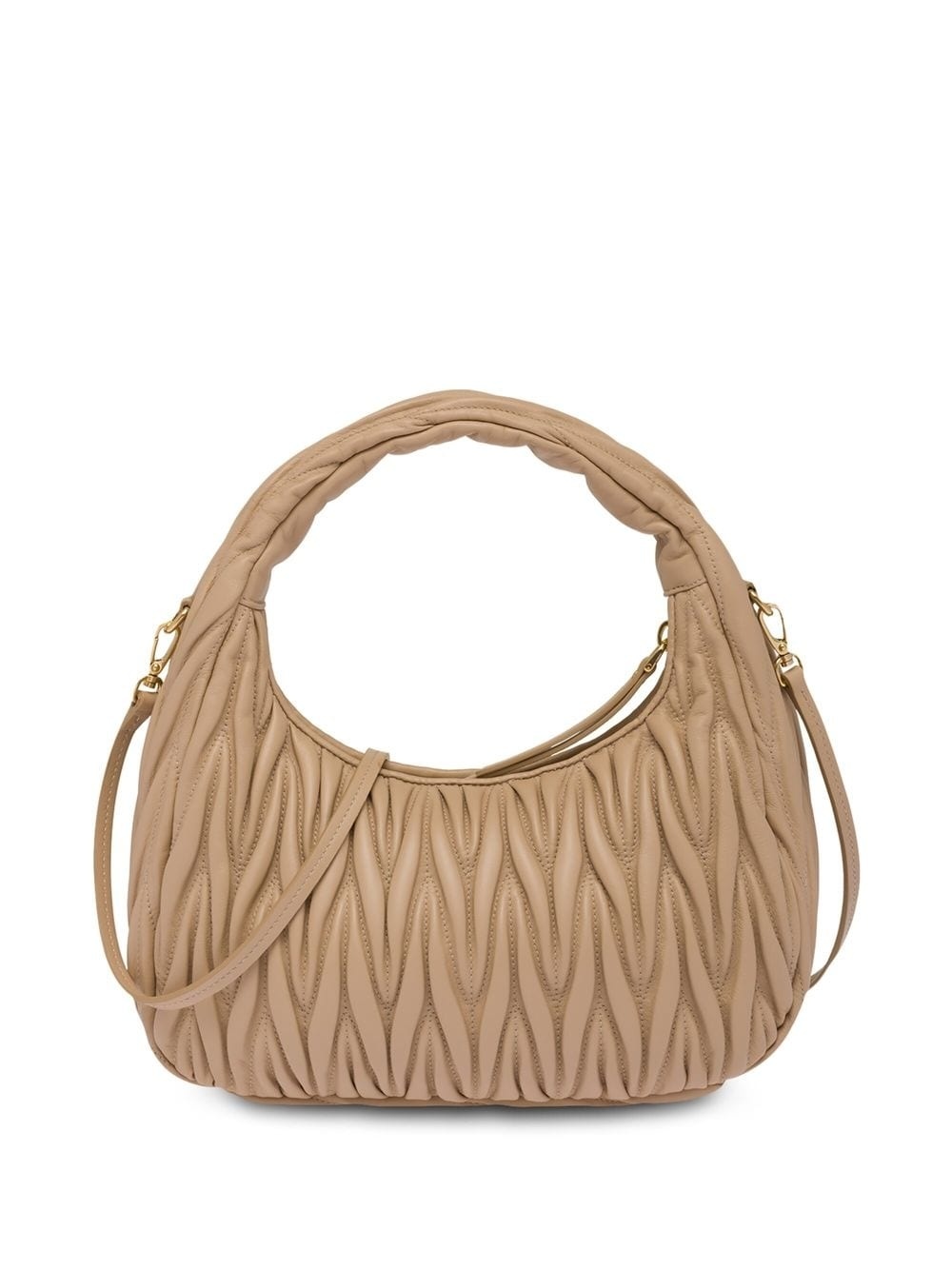 Miu Wander matelassé shoulder bag - 3