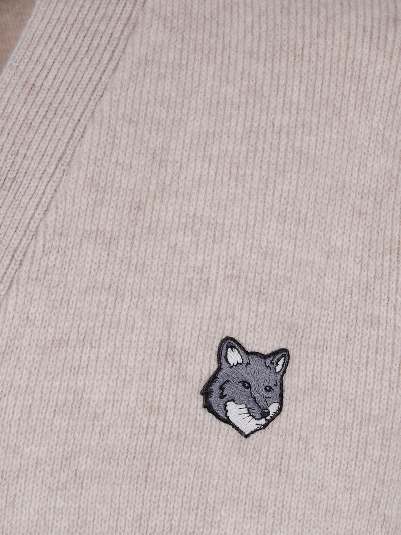 Maison Kitsuné fox-patch cardigan outlook