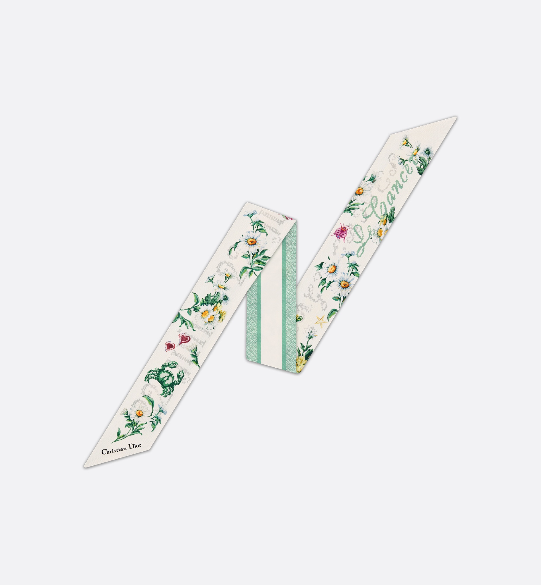 Christian Dior 1947 Zodiac Cancer Mitzah Scarf - 1