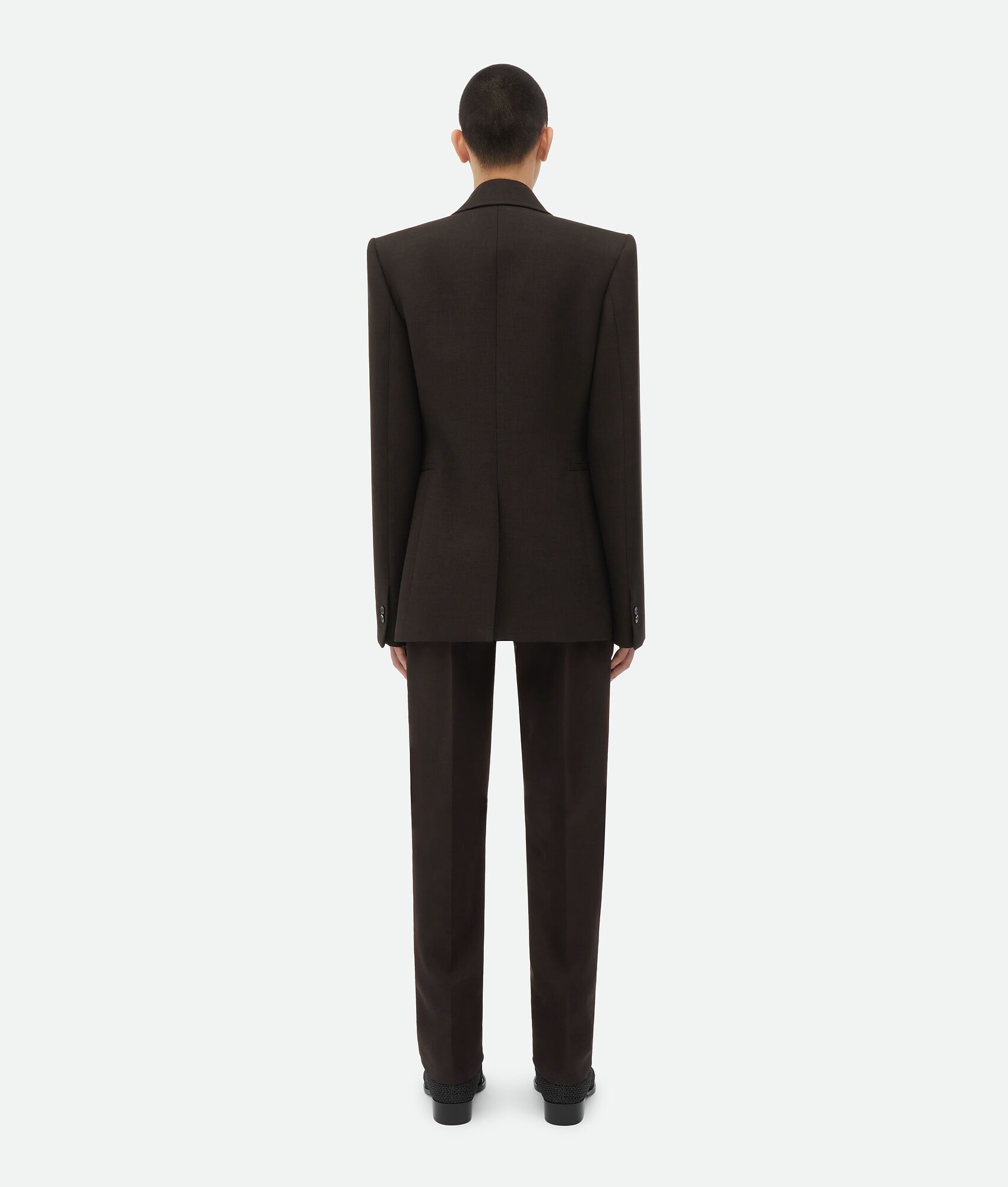 Structured Cotton Melange Jacket - 3