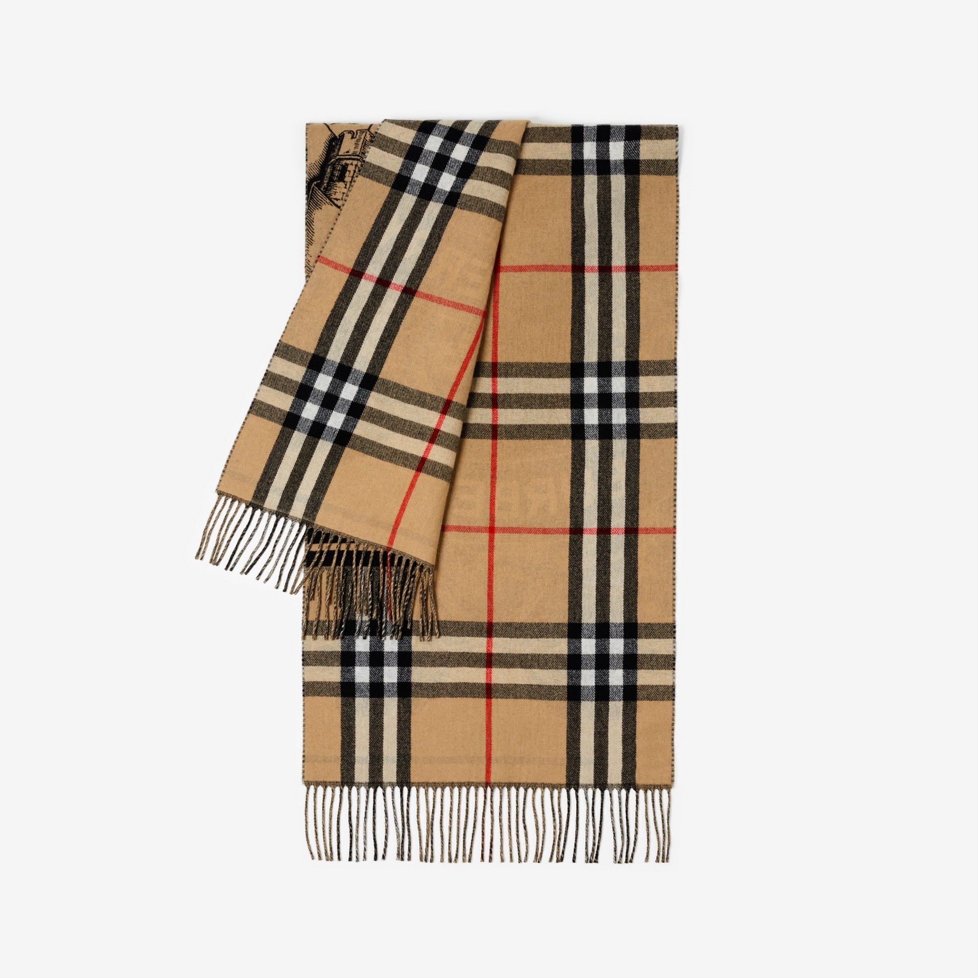 EKD Cashmere Reversible Scarf - 4