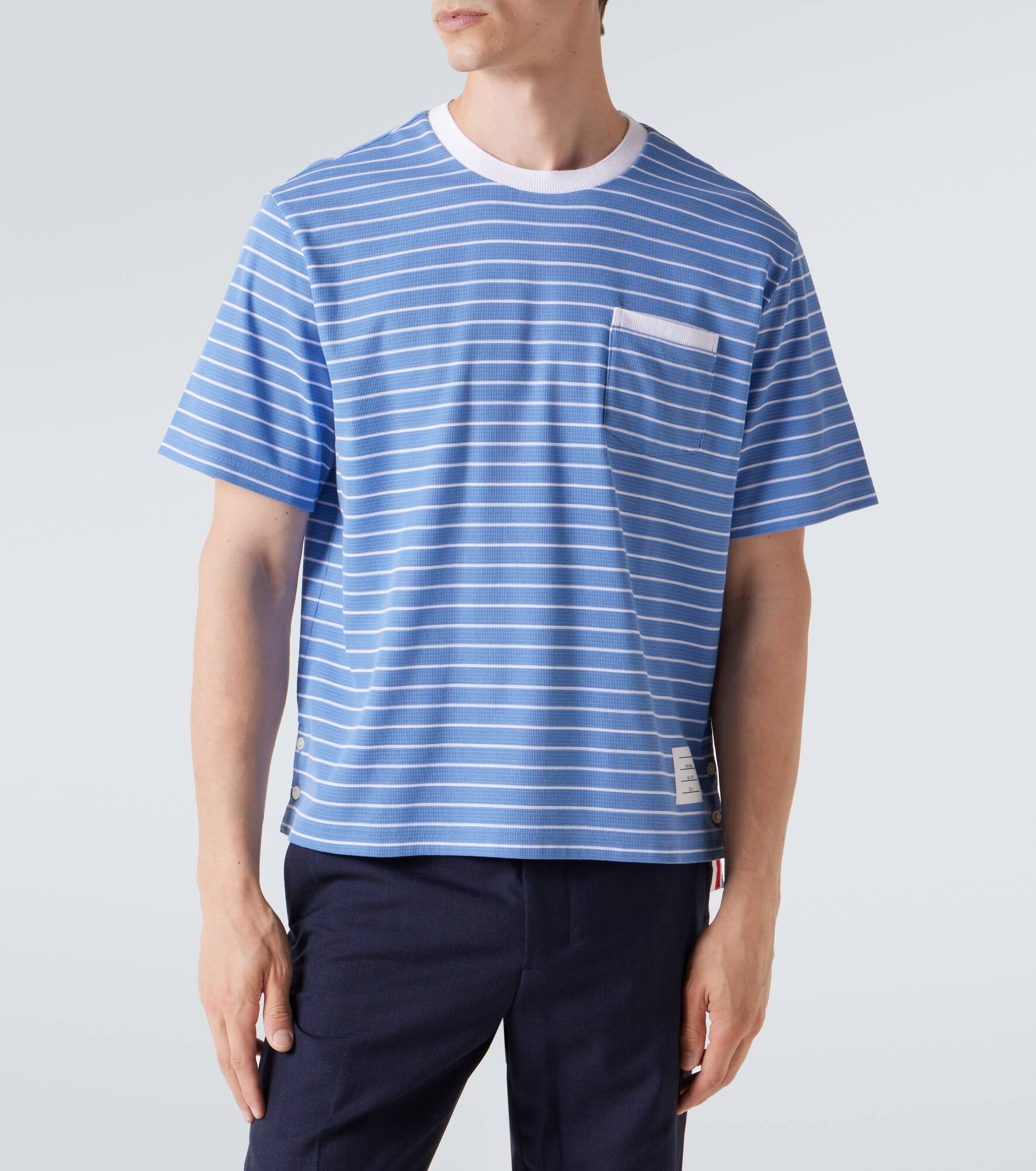 Milano striped cotton jersey T-shirt - 3