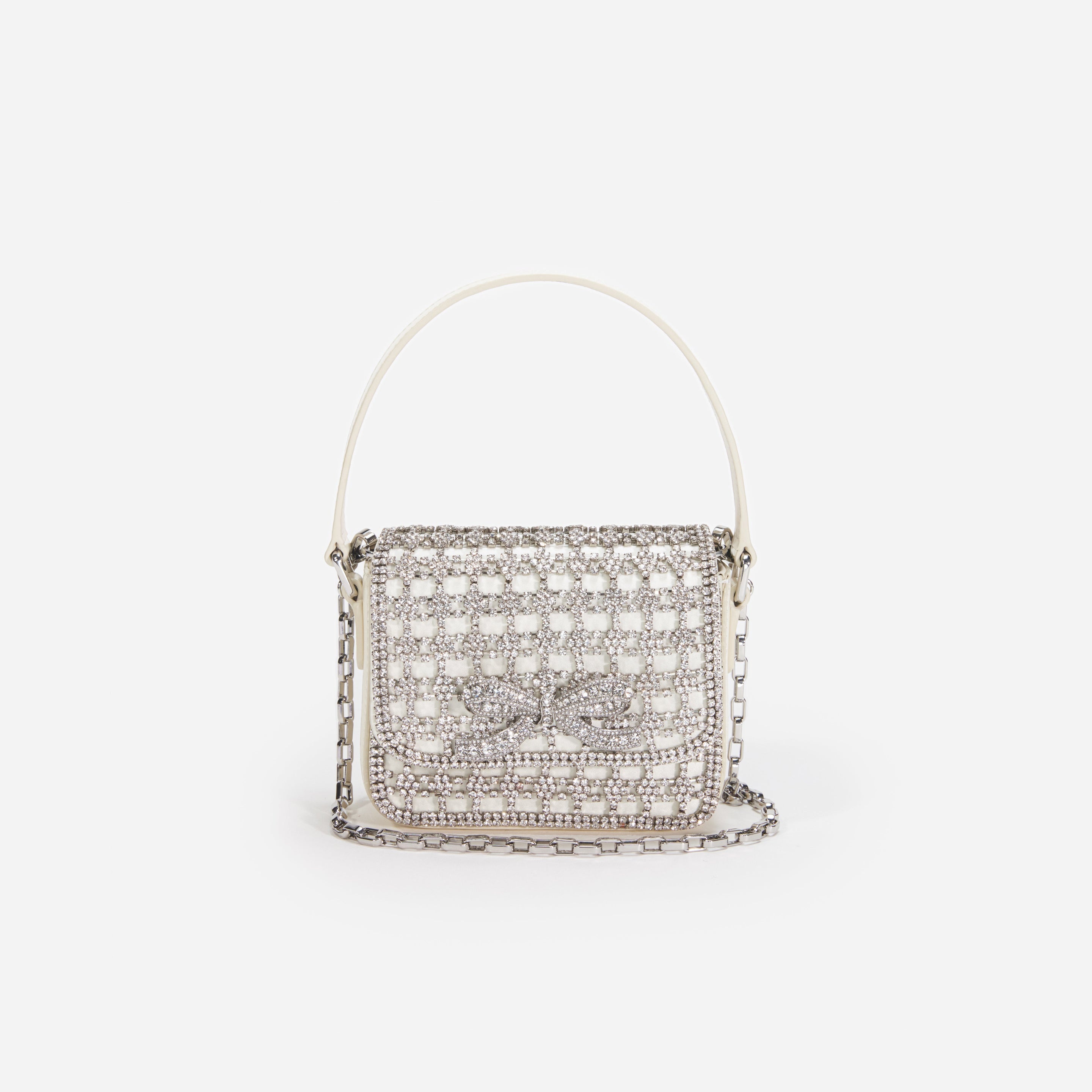 Champagne Crystal Micro Bag - 4