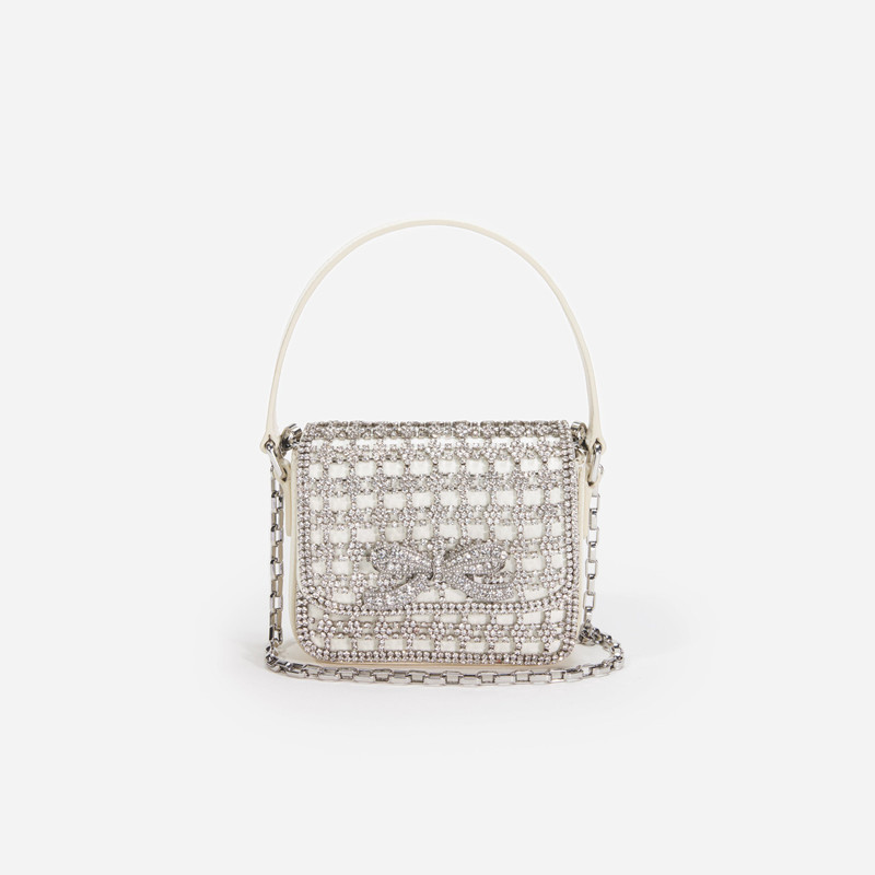 Champagne Crystal Micro Bag 4