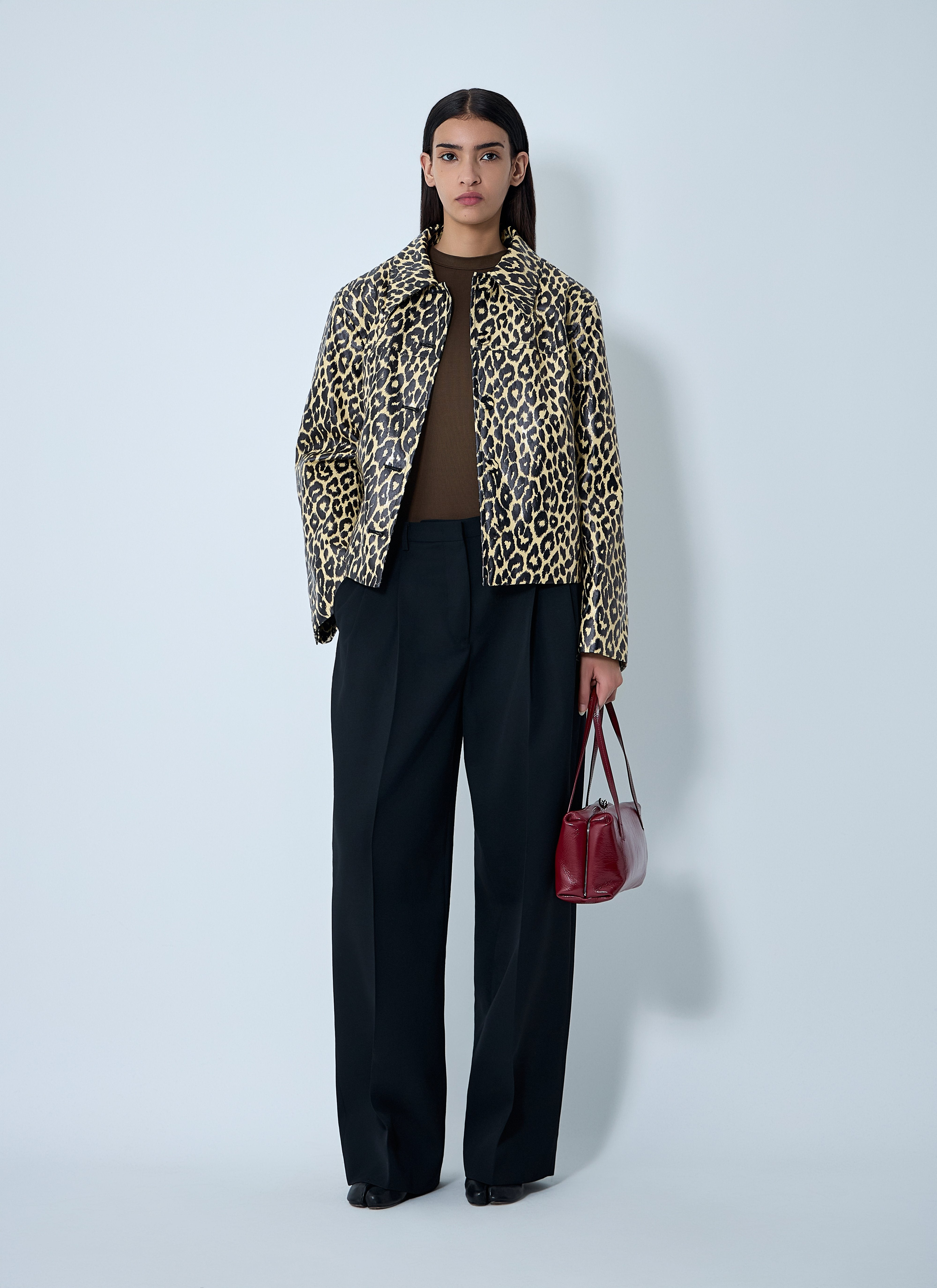 Jil Sander Women Wool Belted Pants - 2