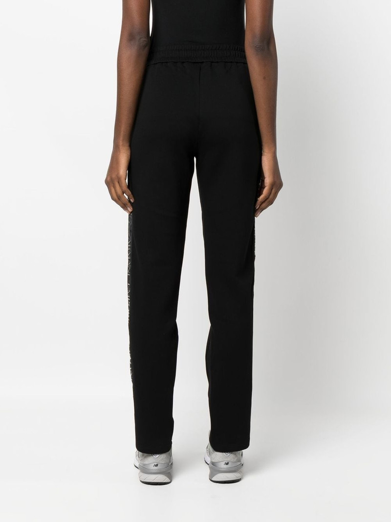 logo-tape track pants 4