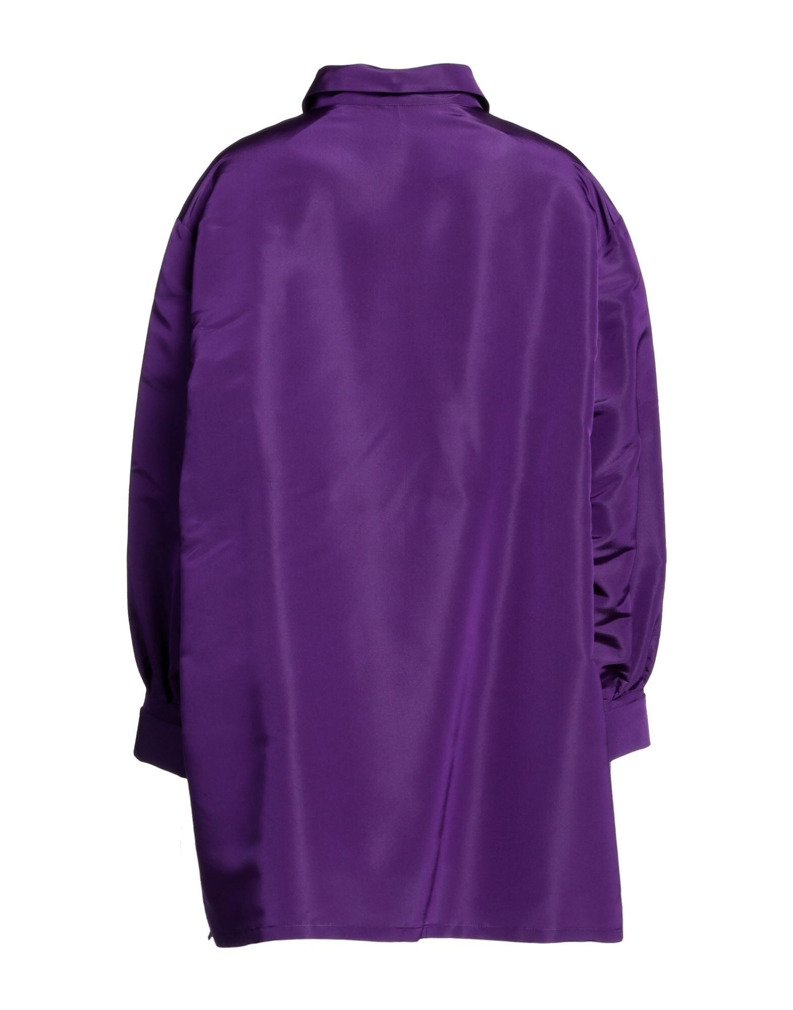 Purple Women's Shirt Dress - 2