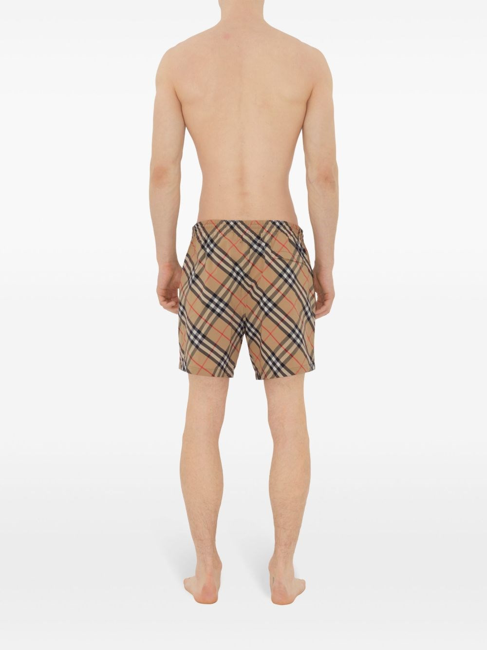 Checked Print Bermuda Shorts - 4