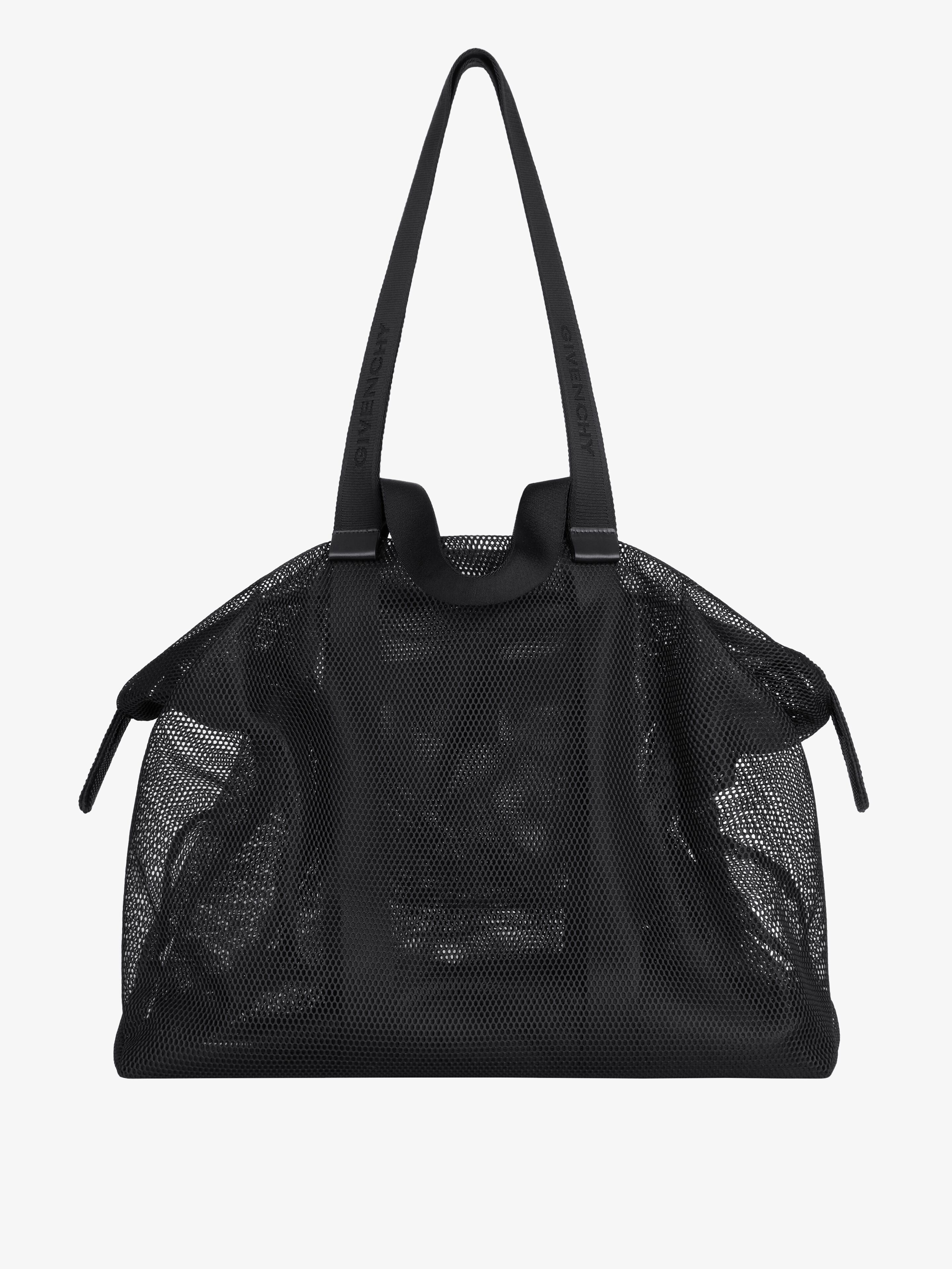 LARGE G-SHOPPER TOTE BAG IN MESH - 4